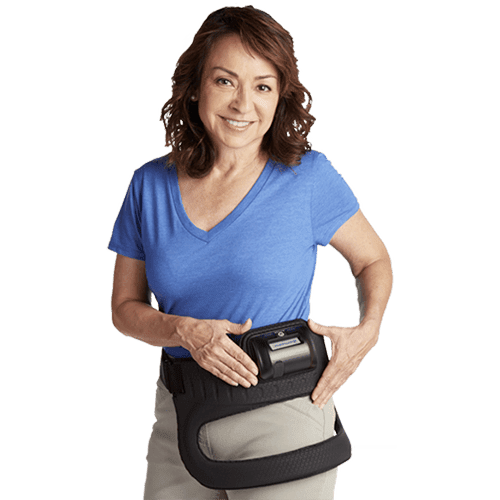 A woman using Bone Growth Stimulator For Hip