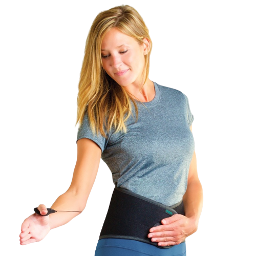 Z-REHAB Lumbar Support Belt With Steel Stays For BackPain Relief