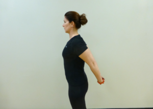 Chest stretch for improve posture
